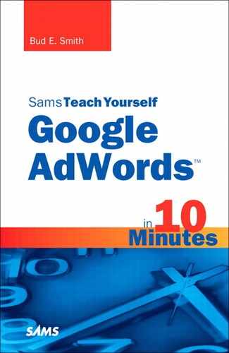 Sams Teach Yourself Google AdWords™ in 10 Minutes 