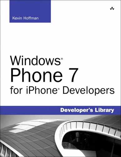 Windows Phone 7 for iPhone Developers 