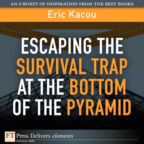 Escaping the Survival Trap at the Bottom of the Pyramid 