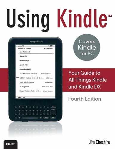 Cover image for Using Kindle™: Your Guide to All Things Kindle and Kindle DX, Fourth Edition