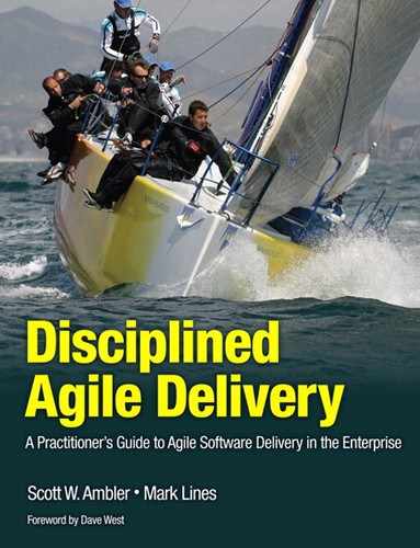 Cover image for Disciplined Agile Delivery: A Practitioner’s Guide to Agile Software Delivery in the Enterprise