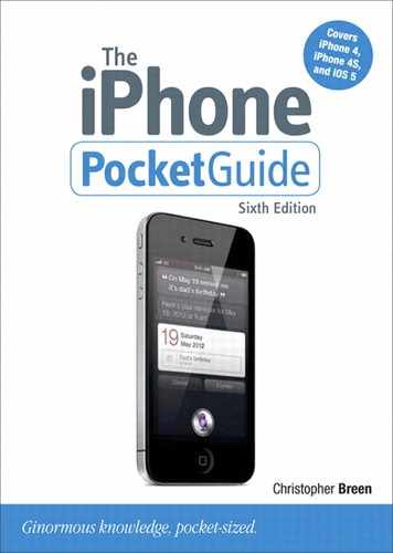 The iPhone Pocket Guide, Sixth Edition 
