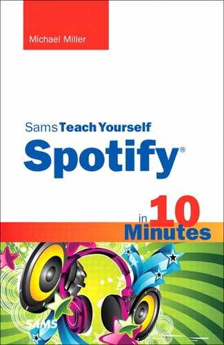 Sams Teach Yourself Spotify® in 10 Minutes 