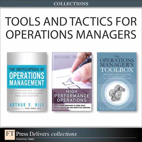 Cover image for Tools and Tactics for Operations Managers (Collection)