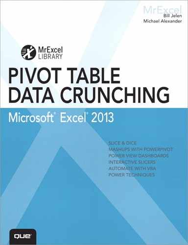 Cover image for Excel 2013 Pivot Table Data Crunching