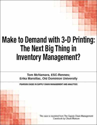 Cover image for Make to Demand with 3-D Printing: The Next Big Thing in Inventory Management?