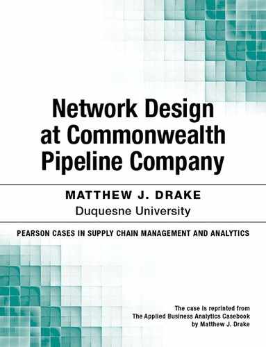 Network Design at Commonwealth Pipeline Company 