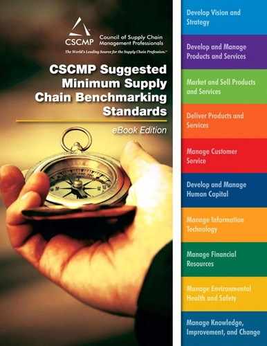 CSCMP Suggested Minimum Supply Chain Benchmarking Standards 