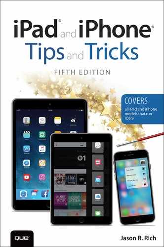 iPad and iPhone Tips and Tricks (Covers iPads and iPhones running iOS9), Fifth Edition 