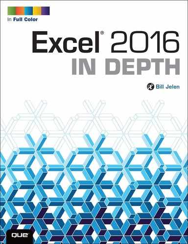 Excel 2016 In Depth 