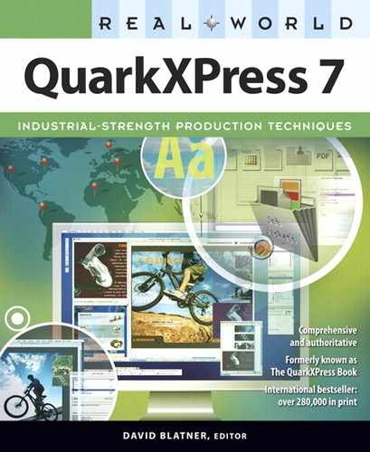 Real World QuarkXPress 7 for Macintosh and Windows 