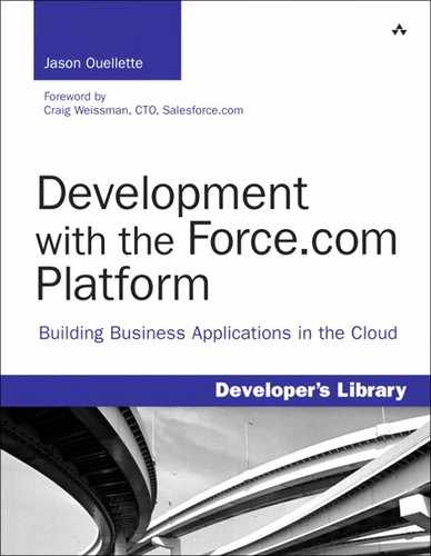 Cover image for Development with the Force.com Platform: Building Business Applications in the Cloud