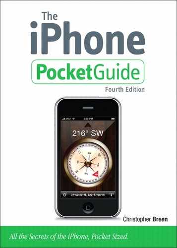 The iPhone Pocket Guide, Fourth Edition 
