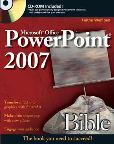 Cover image for PowerPoint® 2007 Bible