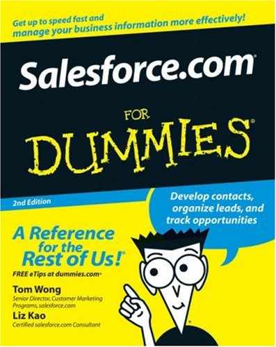 Salesforce.com For Dummies® 