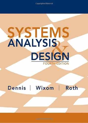Systems Analysis and Design, 4th Edition 