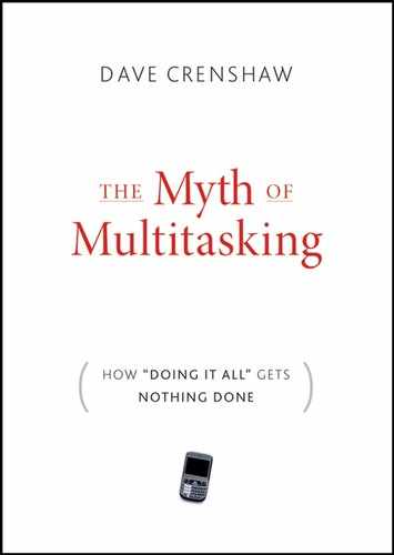 Cover image for The Myth of Multitasking: How "Doing it All" Gets Nothing Done