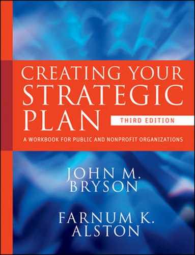 Creating Your Strategic Plan: A Workbook for Public and Nonprofit Organizations, Third Edition 