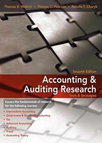 Accounting Research: Tools and Strategies, 7th Edition 