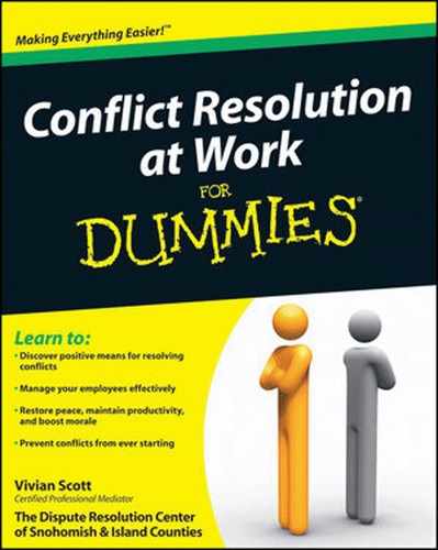 Conflict Resolution at Work for Dummies® 