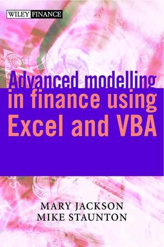 Advanced Modelling in Finance Using Excel and VBA 
