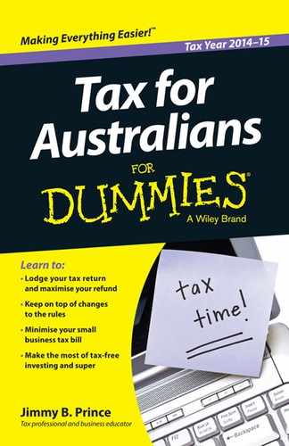Cover image for Tax for Australians for Dummies, 2014 - 15 Edition