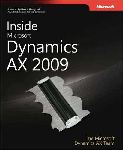 Inside Microsoft Dynamics® AX 2009, Second Edition 