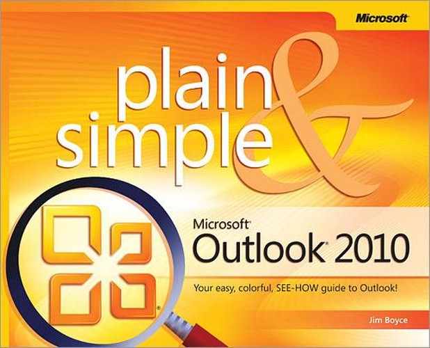 Microsoft® Outlook® 2010 Plain & Simple 