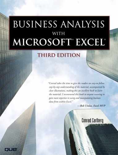 Business Analysis with Microsoft Excel, Third Edition 
