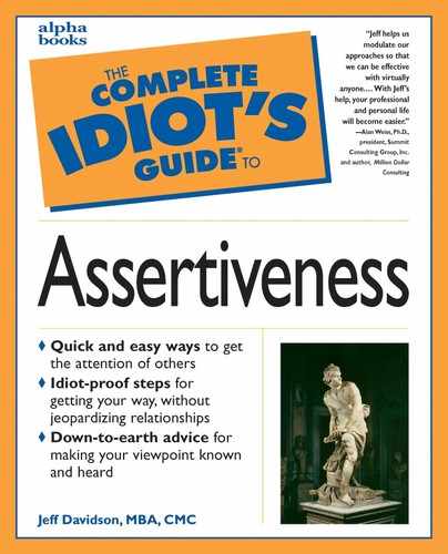 Cover image for The Complete Idiot's Guide to Assertiveness