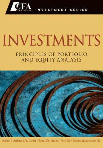 Investments: Principles of Portfolio and Equity Analysis 