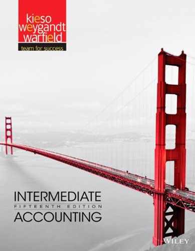 Intermediate Accounting, 15th Edition 