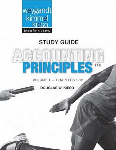Accounting Principles, Study Guide Volume I, 11th Edition 