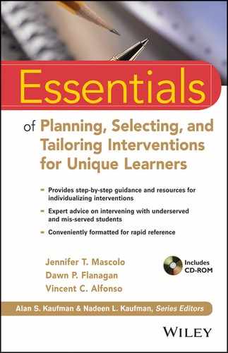 Essentials of Planning, Selecting, and Tailoring Interventions for Unique Learners 