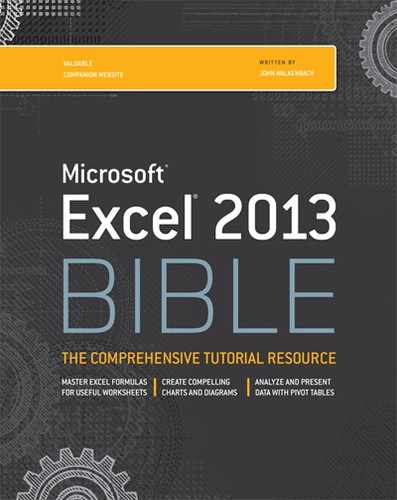 Cover image for Excel 2013 Bible