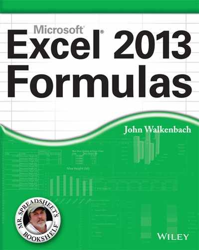 Excel 2013 Formulas 