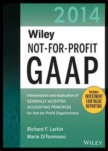 Wiley Not-for-Profit GAAP 2014: Interpretation and Application of Generally Accepted Accounting Principles 