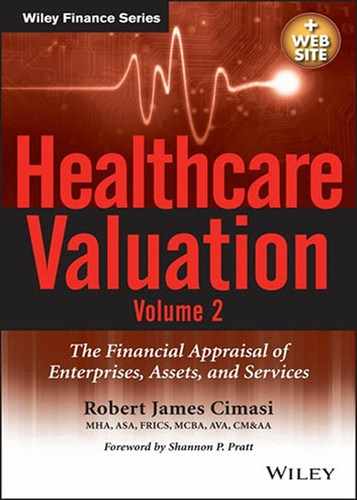 Healthcare Valuation: The Financial Appraisal of Enterprises, Assets, and Services, Volume 2 