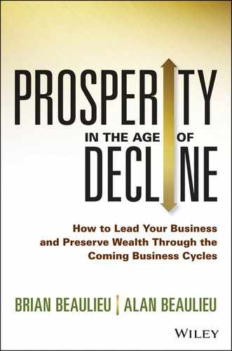 Prosperity in The Age of Decline: How to Lead Your Business and Preserve Wealth Through the Coming Business Cycles 