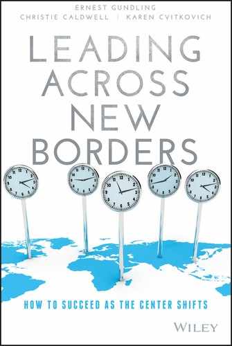 Cover image for Leading Across New Borders: How to Succeed as the Center Shifts