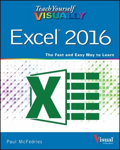 Teach Yourself VISUALLY Excel 2016 by Paul McFedries