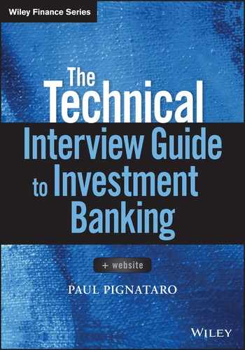 The Technical Interview Guide to Investment Banking, + Website 