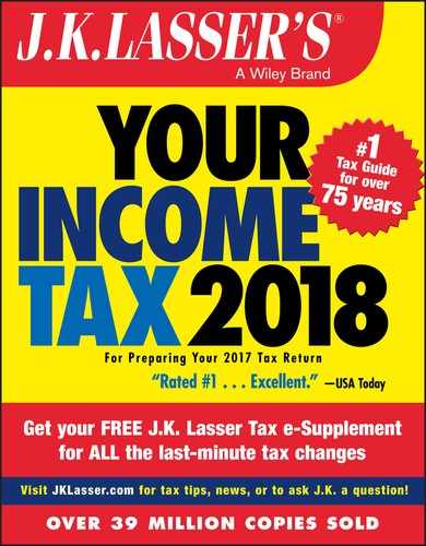 J.K. Lasser's Your Income Tax 2018 