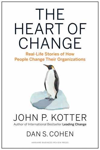 Cover image for The Heart of Change: Real-Life Stories of How People Change Their Organizations