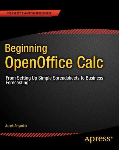 Beginning OpenOffice Calc: From Setting Up Simple Spreadsheets to Business Forecasting 
