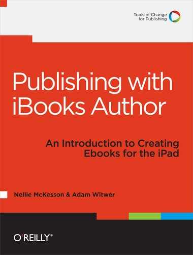 Publishing with iBooks Author 