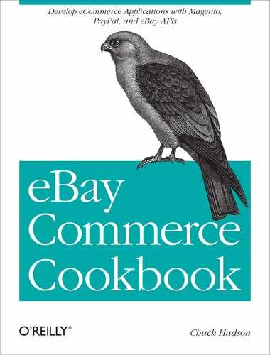 eBay Commerce Cookbook 