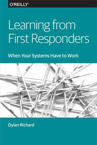 Learning from First Responders: When Your Systems Have to Work 