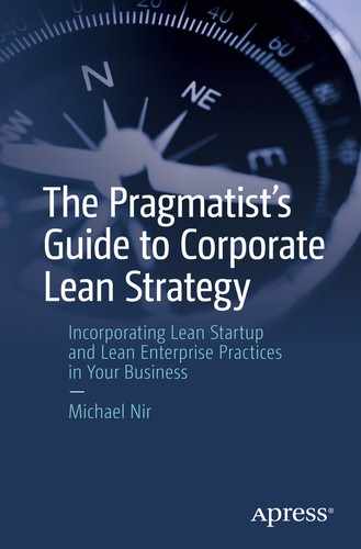 Cover image for The Pragmatist's Guide to Corporate Lean Strategy: Incorporating Lean Startup and Lean Enterprise Practices in Your Business