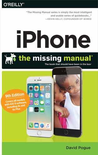 iPhone: The Missing Manual, 9th Edition 